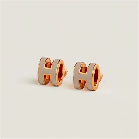 hermes mini pop h耳環|Mini Pop H earrings .